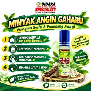 minyak bidara gaharu