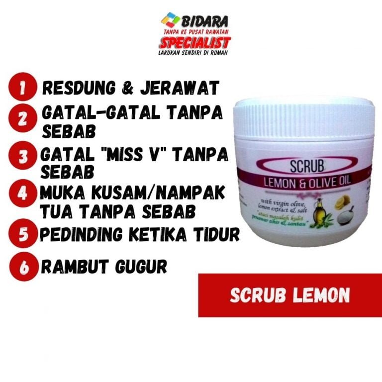 Scrub Lemon Olive Oil