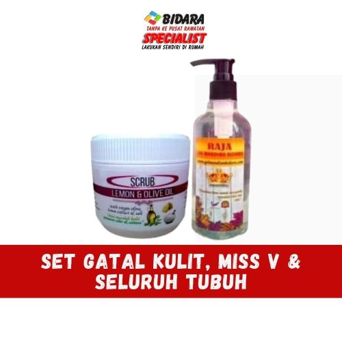 Set Gatal Kulit, Miss V & Seluruh Tubuh