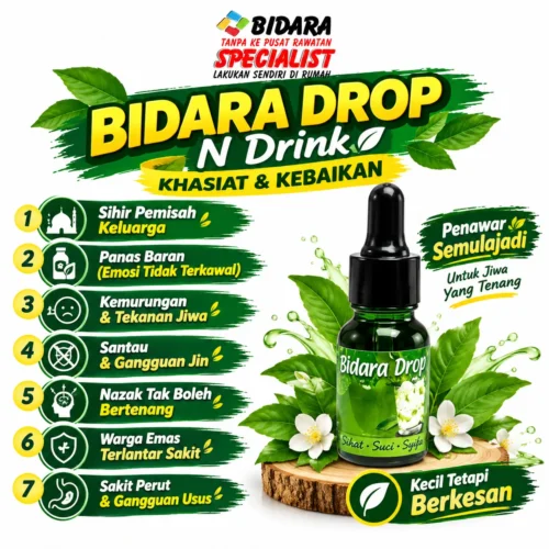 Bidara Drop n Drink,tunang tak nak berubat,terkena sihir pemisah