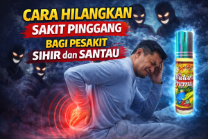 cara hilangkan sakit pinggang