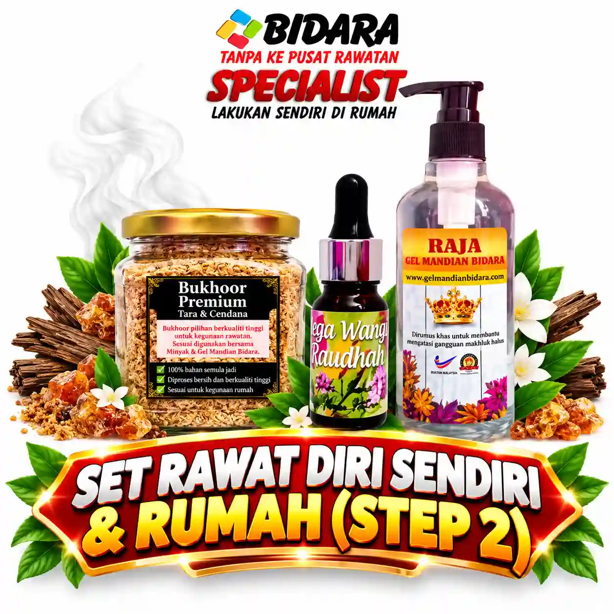 Set Rawat Diri Sendiri & Rumah (Step 2) 3 Set Rawat Diri Sendiri dan Rumah Step 2