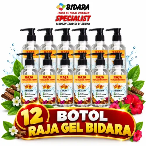 12 Botol Raja Gel