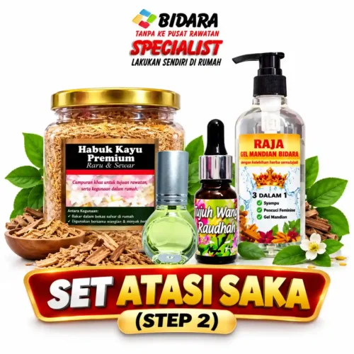 Set atasi saka step 2
