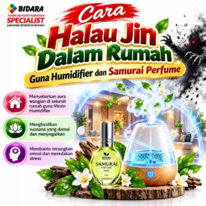 cara halau jin dalam rumah