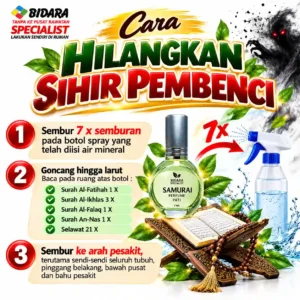 cara hilangkan sihir pembenci