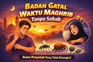 badan gatal waktu maghrib