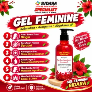 Fikiran Serabut Kacau Segalanya 1 gel bidara feminine
