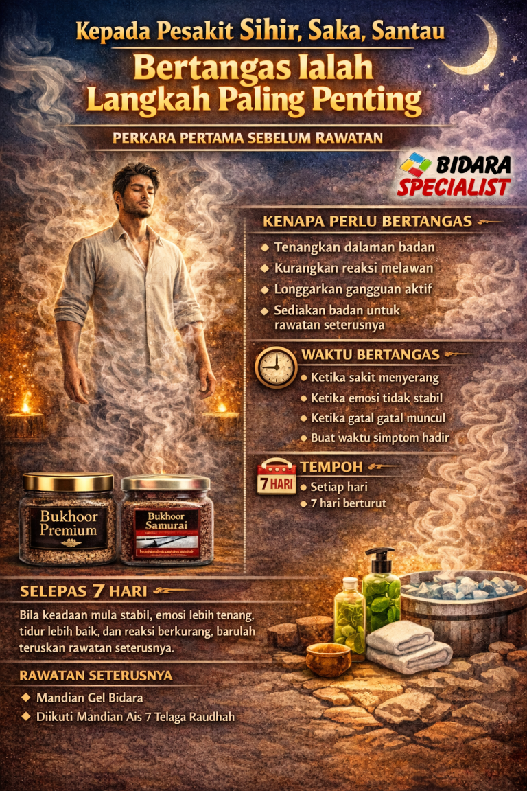 Bukhoor Samurai 11 cara bertangas