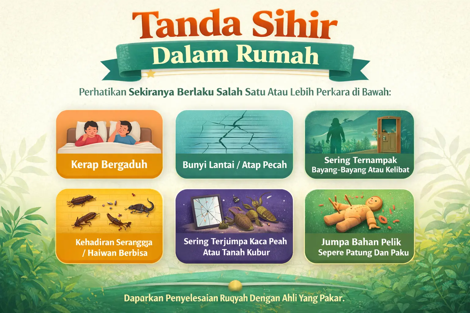 tanda sihir dalam rumah