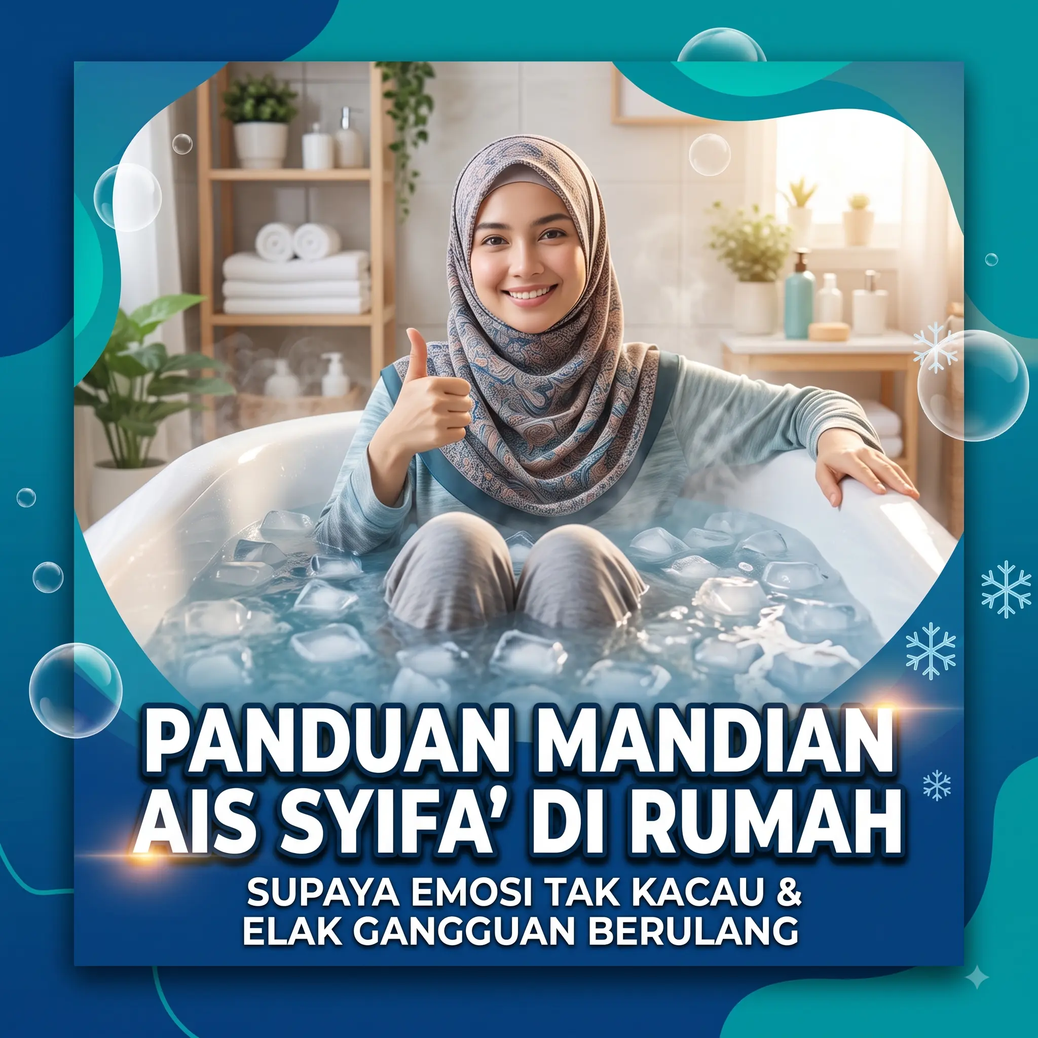 Panduan Mandian Ais Syifa' Di Rumah